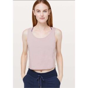 Lululemon Athletica Light Pink Tank Top